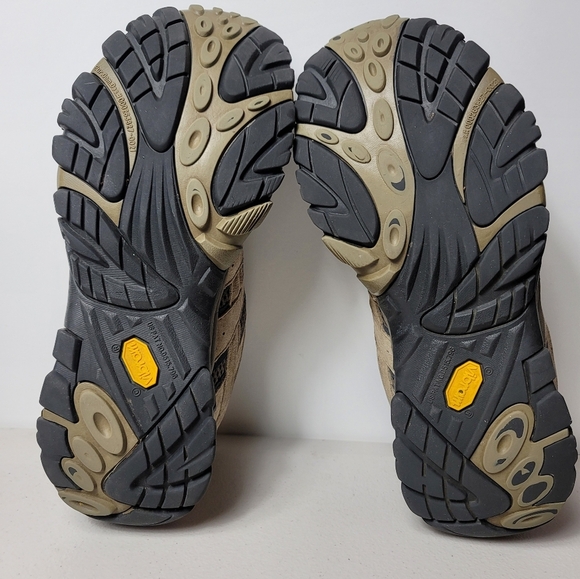 Merrell Walnut Moab 2 Ventilator Vibram Outdoor Trail Hiking Shoes Men'sSz 9.5 - Picture 6 of 12